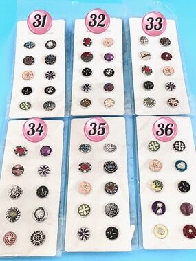 🎀 $5 Set - Snap Jewelry Charms Interchangeable Jewelry & Accessories U Choose